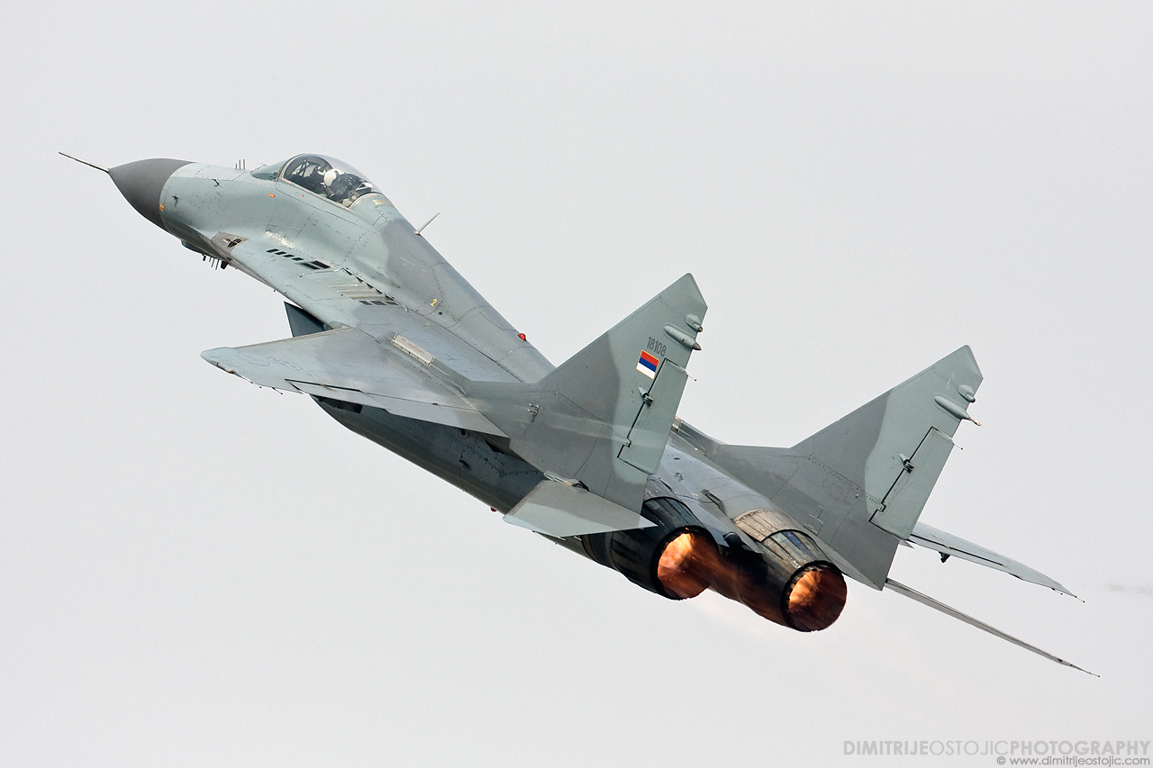 MiG-29 Fulcrum, Serbian Air Force, 101. lae VITEZOVI, Batajnica 2009 © www.dimitrijeostojic.com