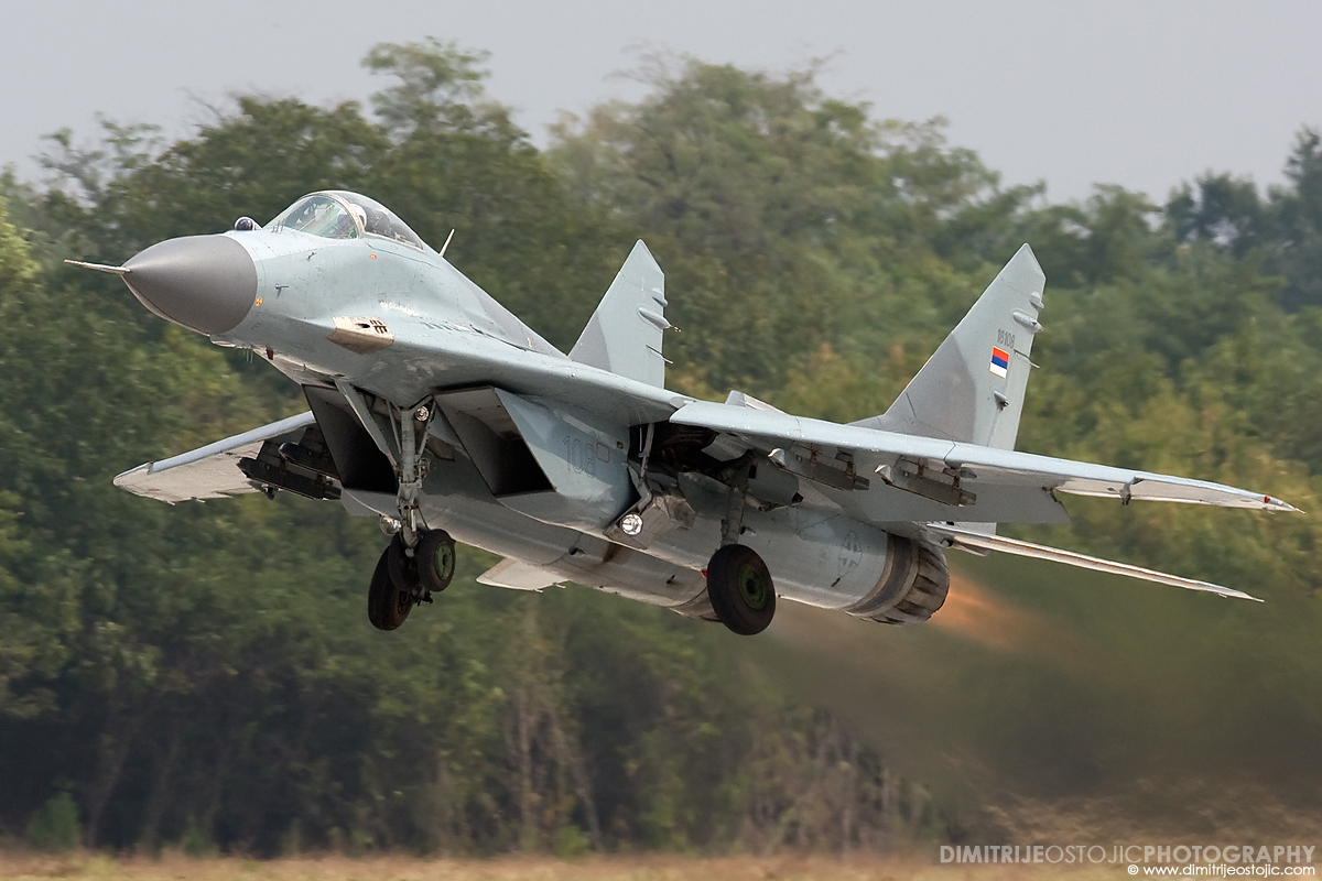 MiG-29 Fulcrum, Serbian Air Force, 101. lae VITEZOVI, Batajnica 2009 © www.dimitrijeostojic.com