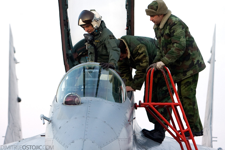 101st Fighter Squadron " Vitezovi " - Serbian Air Force