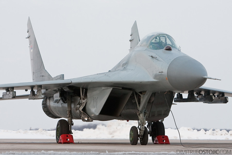 101st Fighter Squadron " Vitezovi " - Serbian Air Force