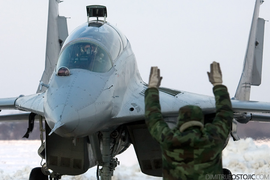 101st Fighter Squadron " Vitezovi " - Serbian Air Force