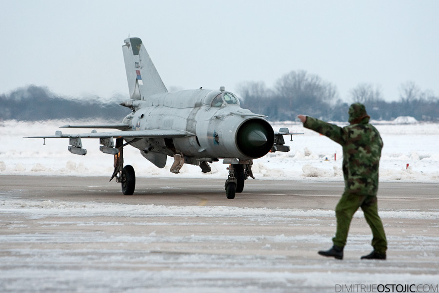 101st Fighter Squadron " Vitezovi " - Serbian Air Force