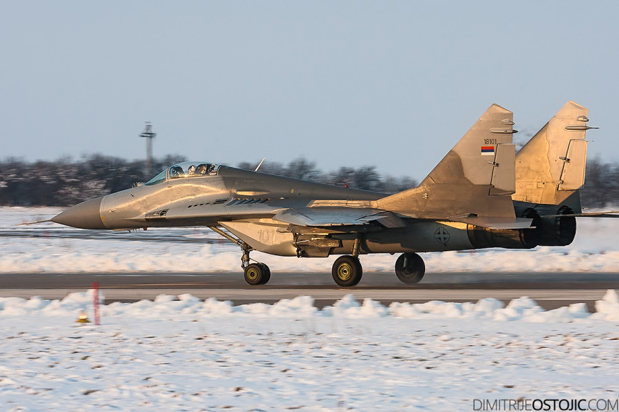 101st Fighter Squadron " Vitezovi " - Serbian Air Force