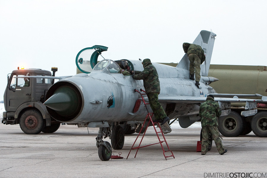 101st Fighter Squadron " Vitezovi " - Serbian Air Force