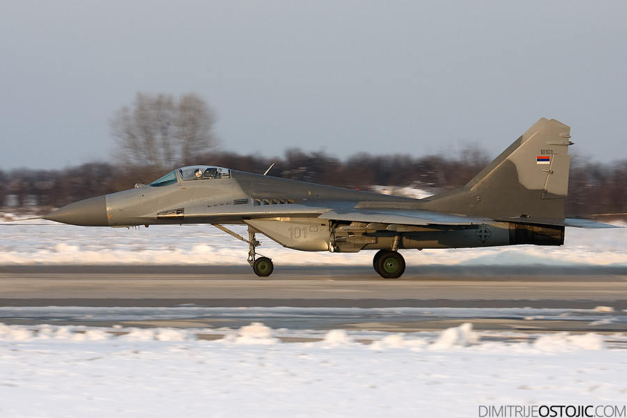 101st Fighter Squadron " Vitezovi " - Serbian Air Force