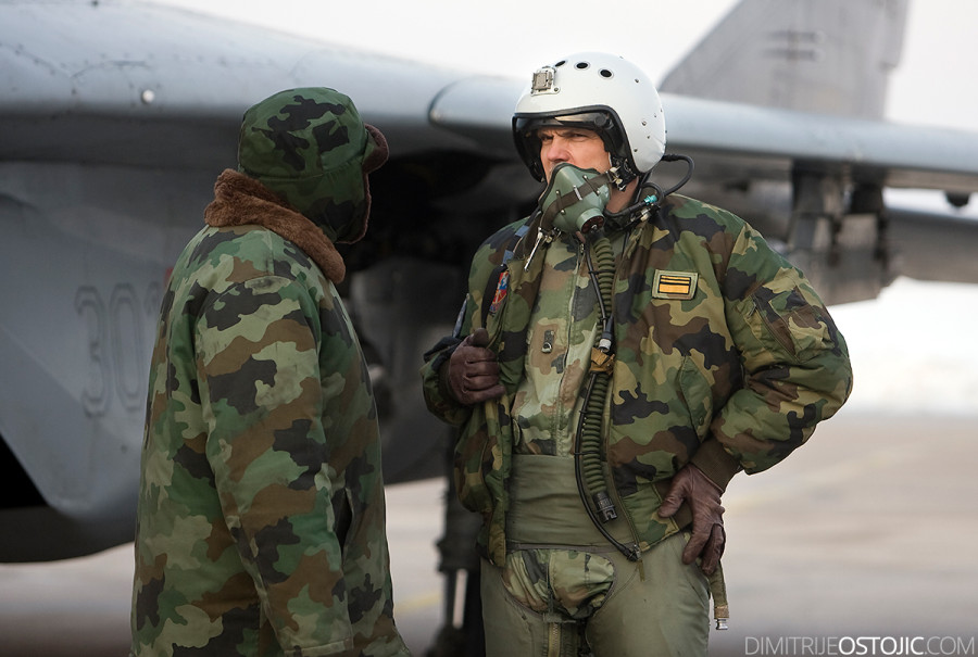 101st Fighter Squadron " Vitezovi " - Serbian Air Force