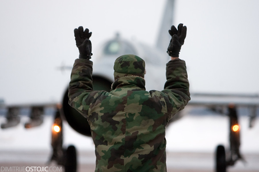 101st Fighter Squadron " Vitezovi " - Serbian Air Force