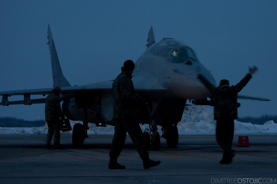 101st Fighter Squadron " Vitezovi " - Serbian Air Force