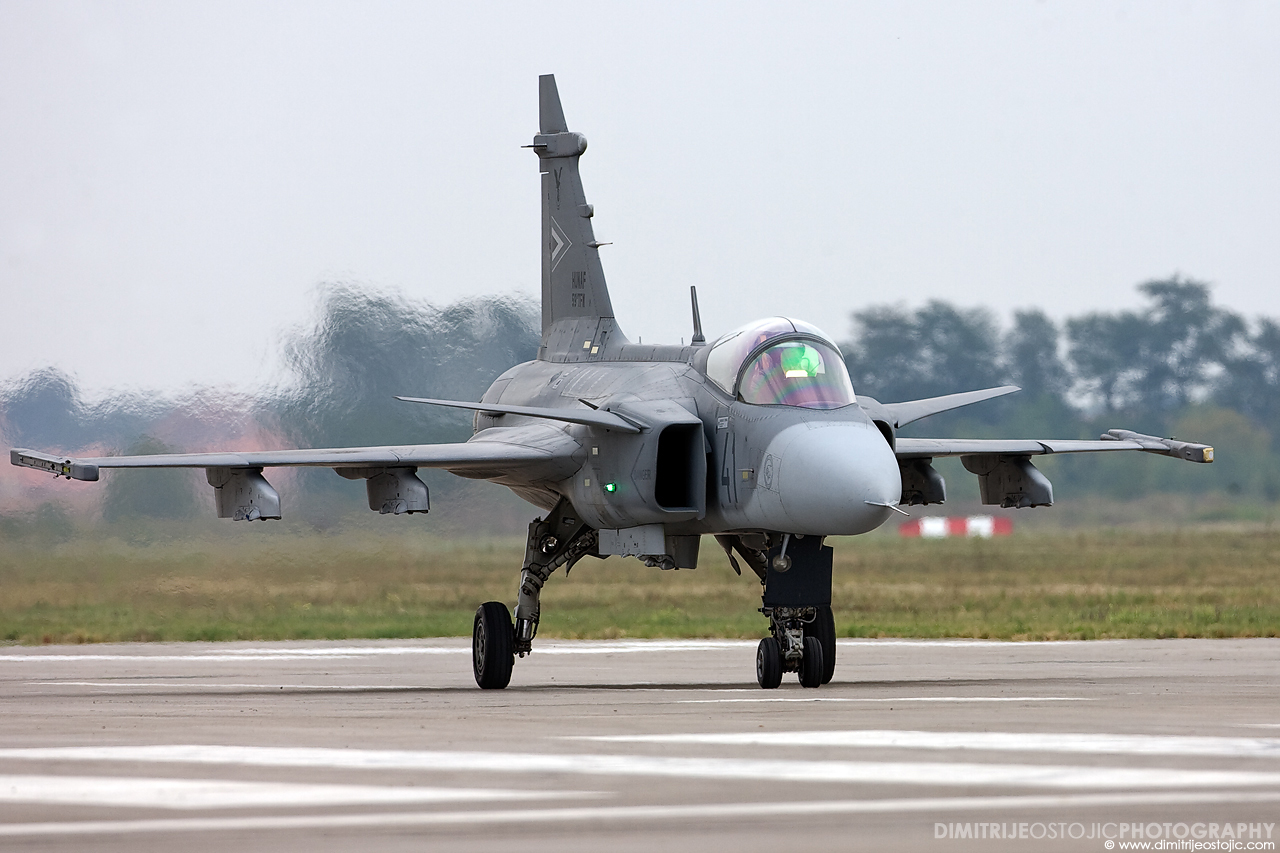 JAS 29 Gripen Hungary Air Force , Batajnica 2009 © www.dimitrijeostojic.com